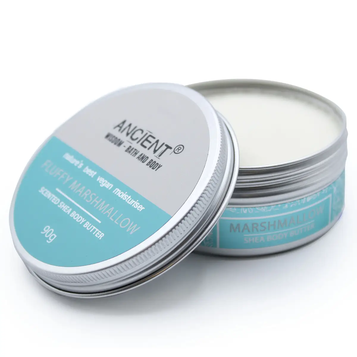 Doftande sheasmör body butter 90g Fluffy Marshmallow - produktbild 2
