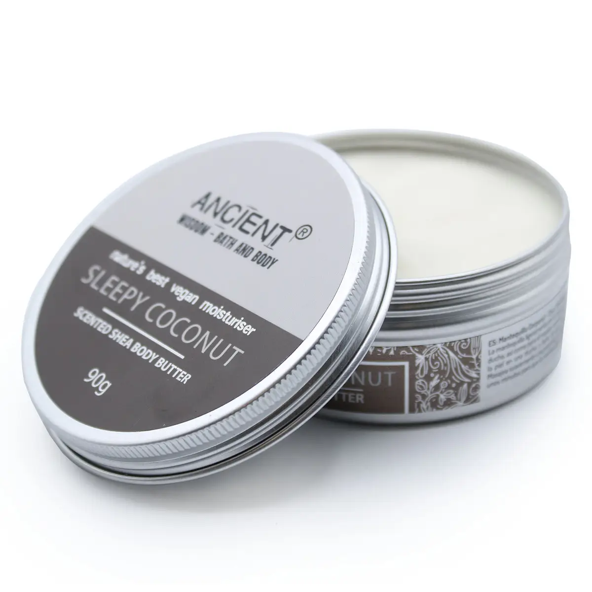 Doftande sheasmör kroppssmör 90 g Sleepy Coconut - produktbild 2