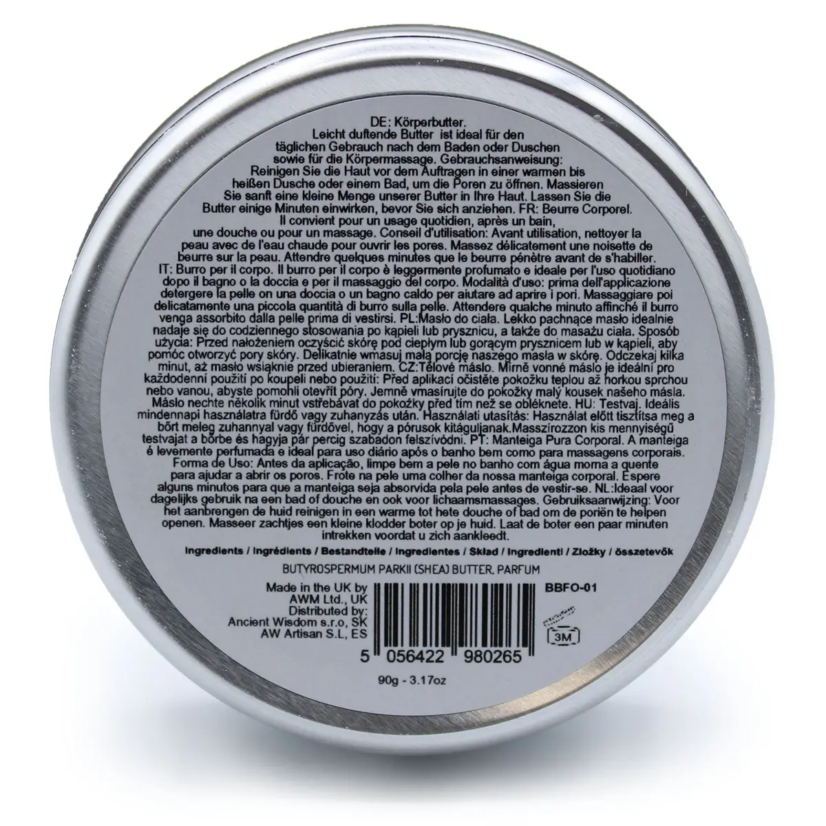 Doftande sheasmör kroppssmör 90 g Sleepy Coconut - produktbild 3
