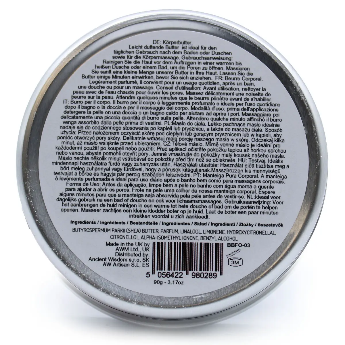 Doftande sheasmör kroppssmör 90g - Ravishing Orchid - produktbild 3