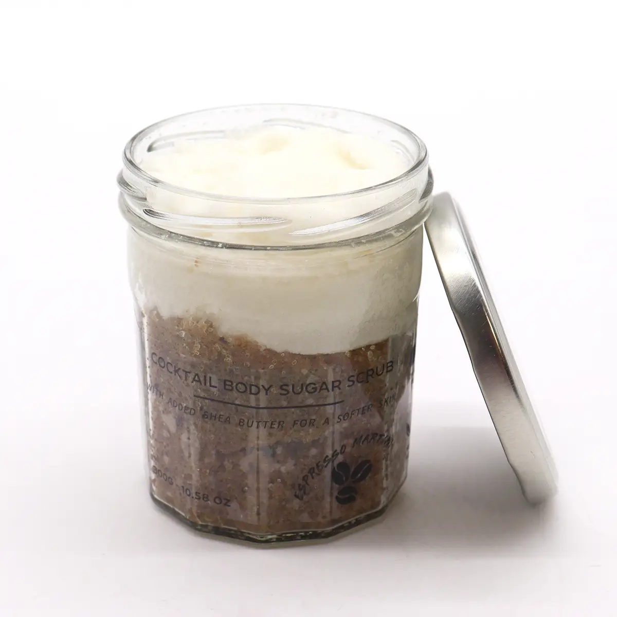Doftande sockerskrubb för kroppen Espresso Martini 300 g - produktbild 3