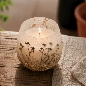 Doftljus i glasburk medium Wildlight Woods - produktbild 5