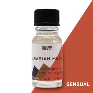 Glasflaska med doftolja Arabian Musk 10 ml från Ancient Wisdom