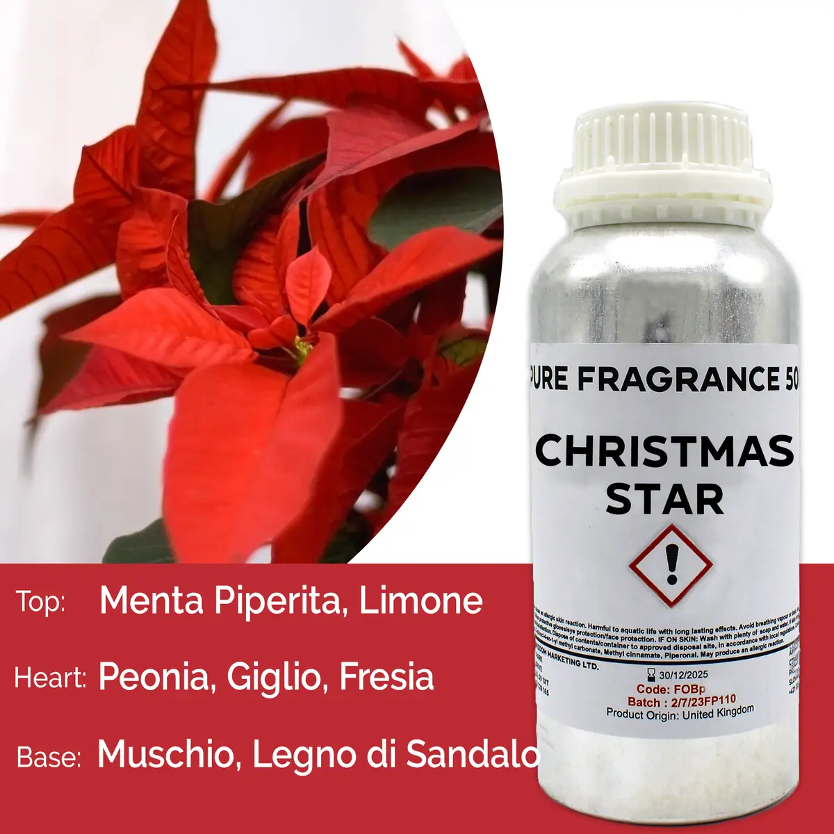 Doftolja Christmas Star 500 ml - produktbild 4
