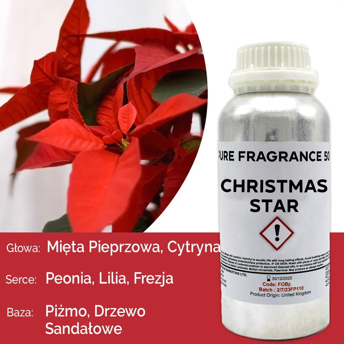 Doftolja Christmas Star 500 ml - produktbild 6