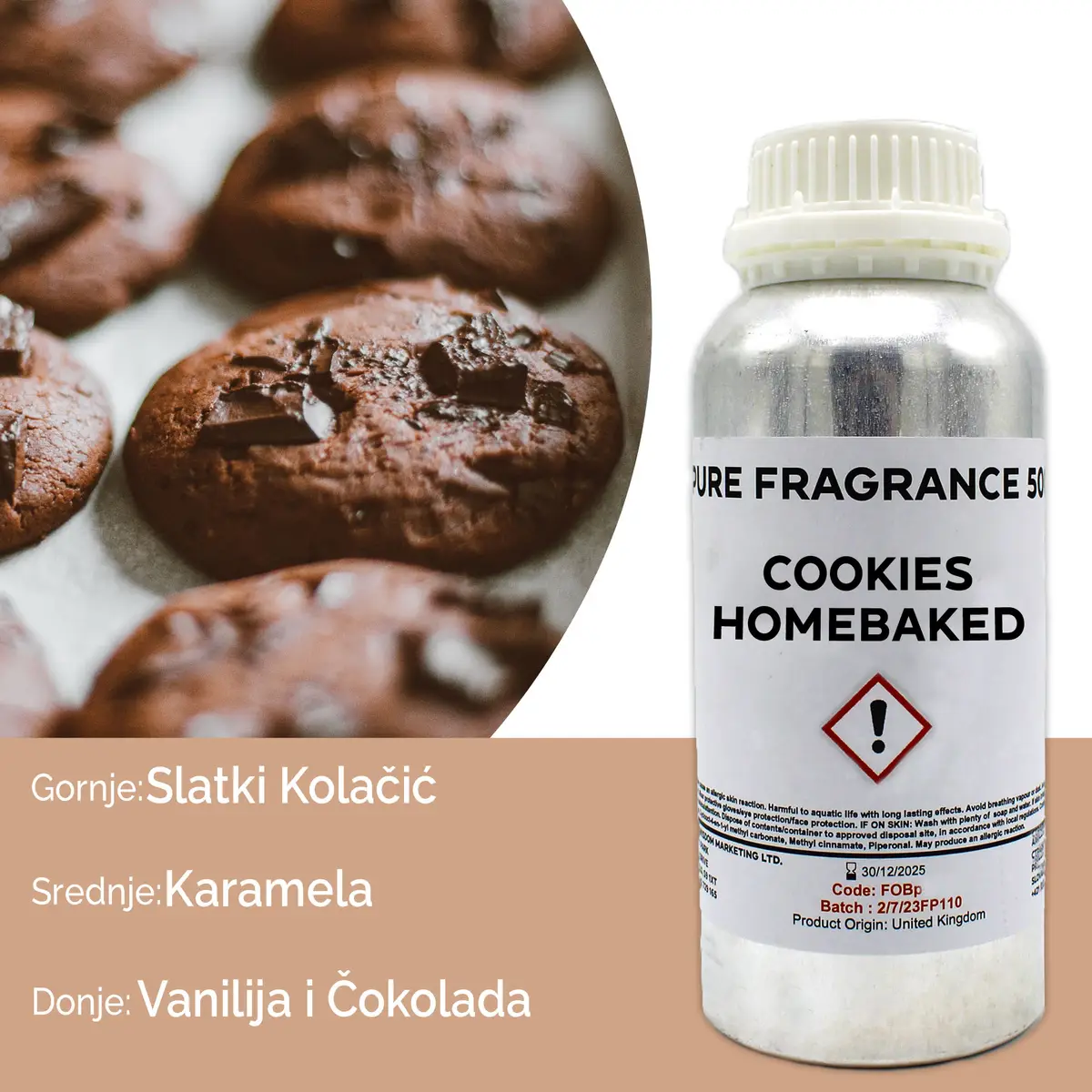 Doftolja Cookies Homebaked 500 ml - produktbild 2