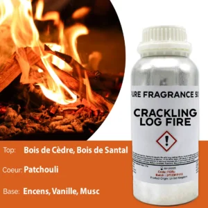 Doftolja Crackling Log Fire 500 ml - produktbild 4