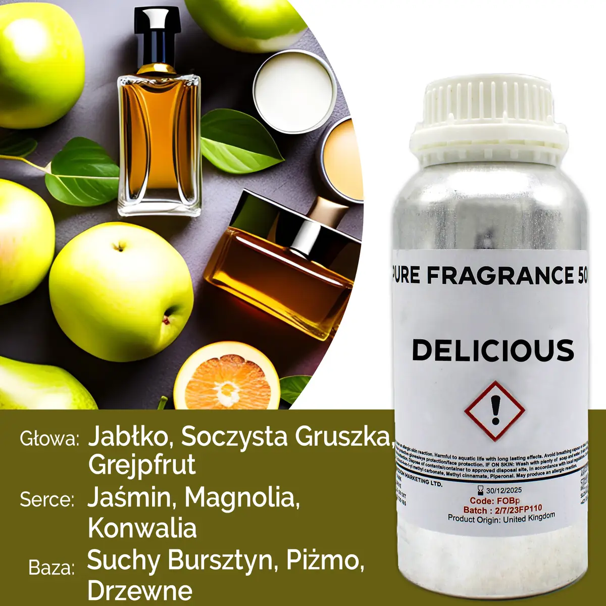 Doftolja Delicious ren 500 ml - produktbild 2