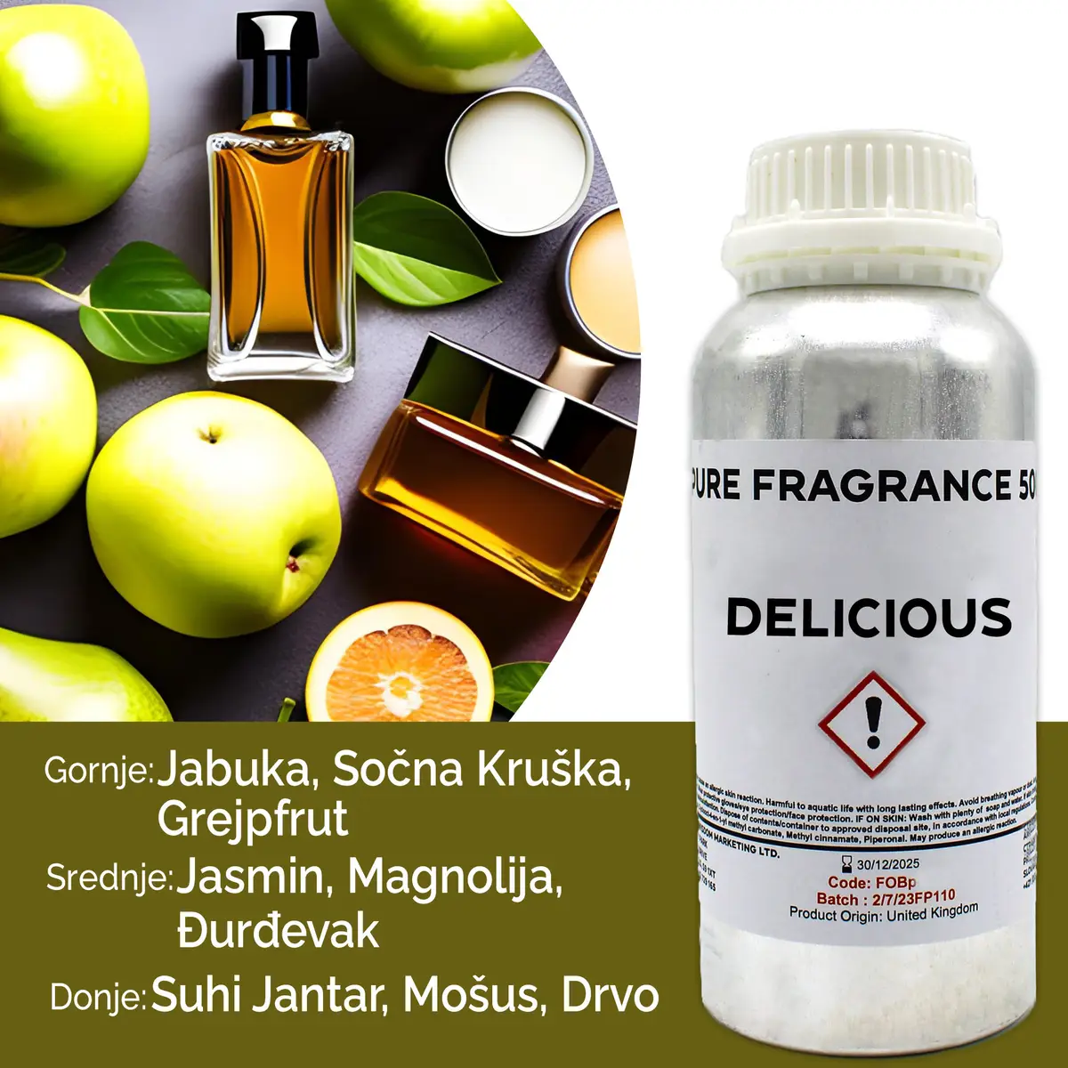 Doftolja Delicious ren 500 ml - produktbild 3