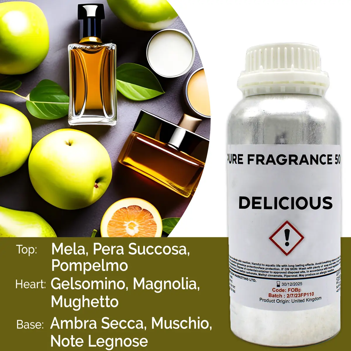 Doftolja Delicious ren 500 ml - produktbild 5