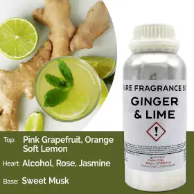 Doftolja ingefära och lime 500 ml - produktbild 5