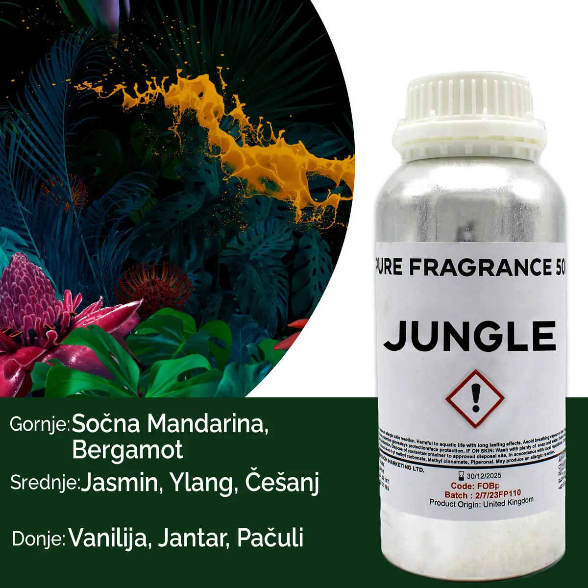 Doftolja Jungle Pure 500 ml - produktbild 2