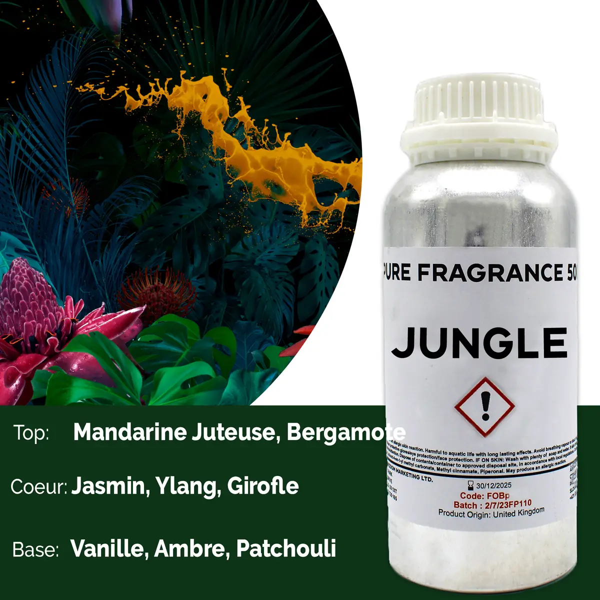 Doftolja Jungle Pure 500 ml - produktbild 3