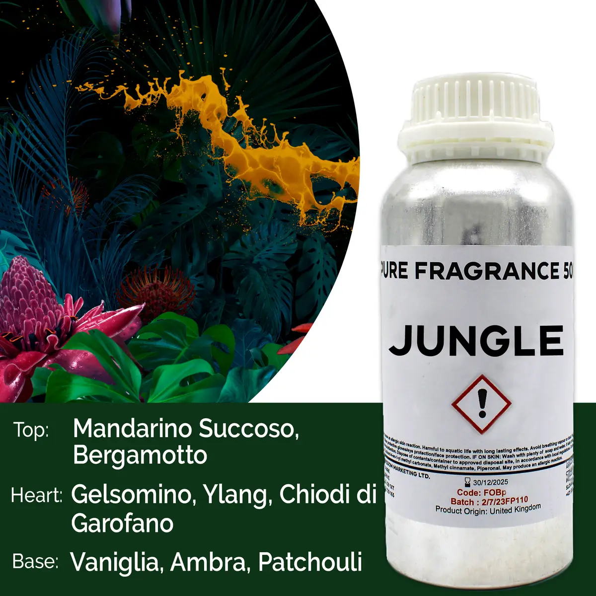 Doftolja Jungle Pure 500 ml - produktbild 4