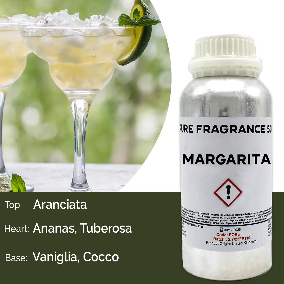 Doftolja Margarita ren 500 ml - produktbild 3