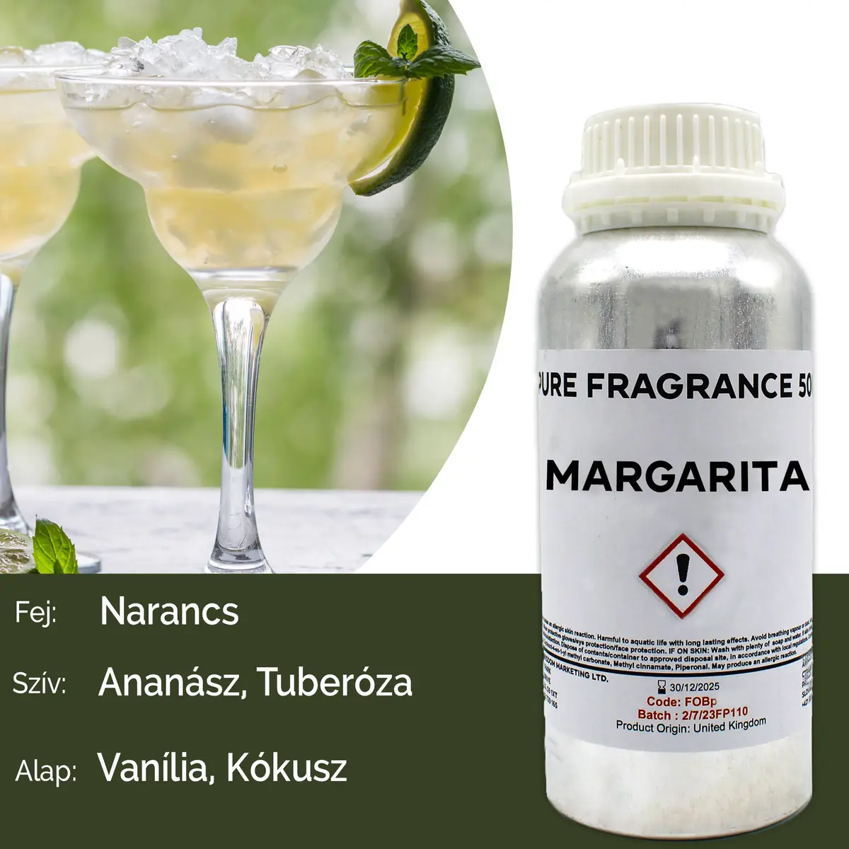 Doftolja Margarita ren 500 ml - produktbild 5