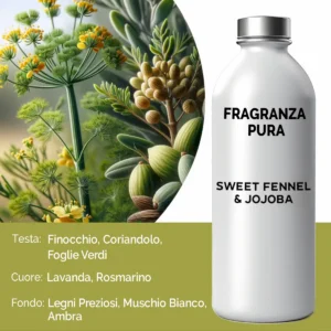 Doftolja med söt fänkål och jojoba 500 ml - produktbild 2