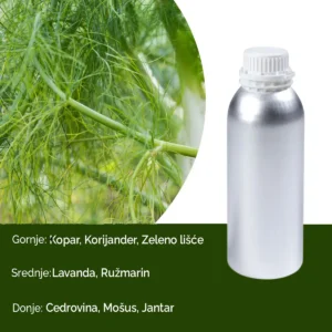 Doftolja med söt fänkål och jojoba 500 ml - produktbild 4