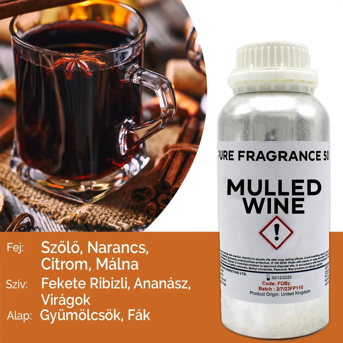 Doftolja Mulled Wine 500 ml - produktbild 7