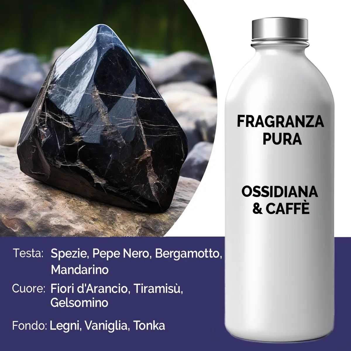 Doftolja Obsidian och Mörkt Kaffe 500 ml ren - produktbild 4