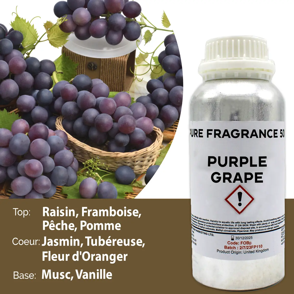 Doftolja Purple Grape 500 ml - produktbild 3