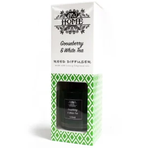 Doftpinnar med krusbär och vitt te – 120 ml - produktbild 3