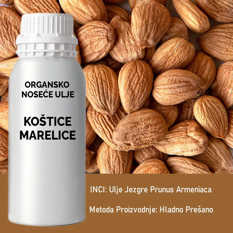 Ekologisk aprikoskärnolja 1 liter kallpressad - produktbild 3