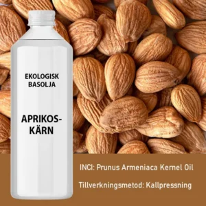 Ekologisk aprikoskärnolja 1 liter kallpressad - produktbild 7
