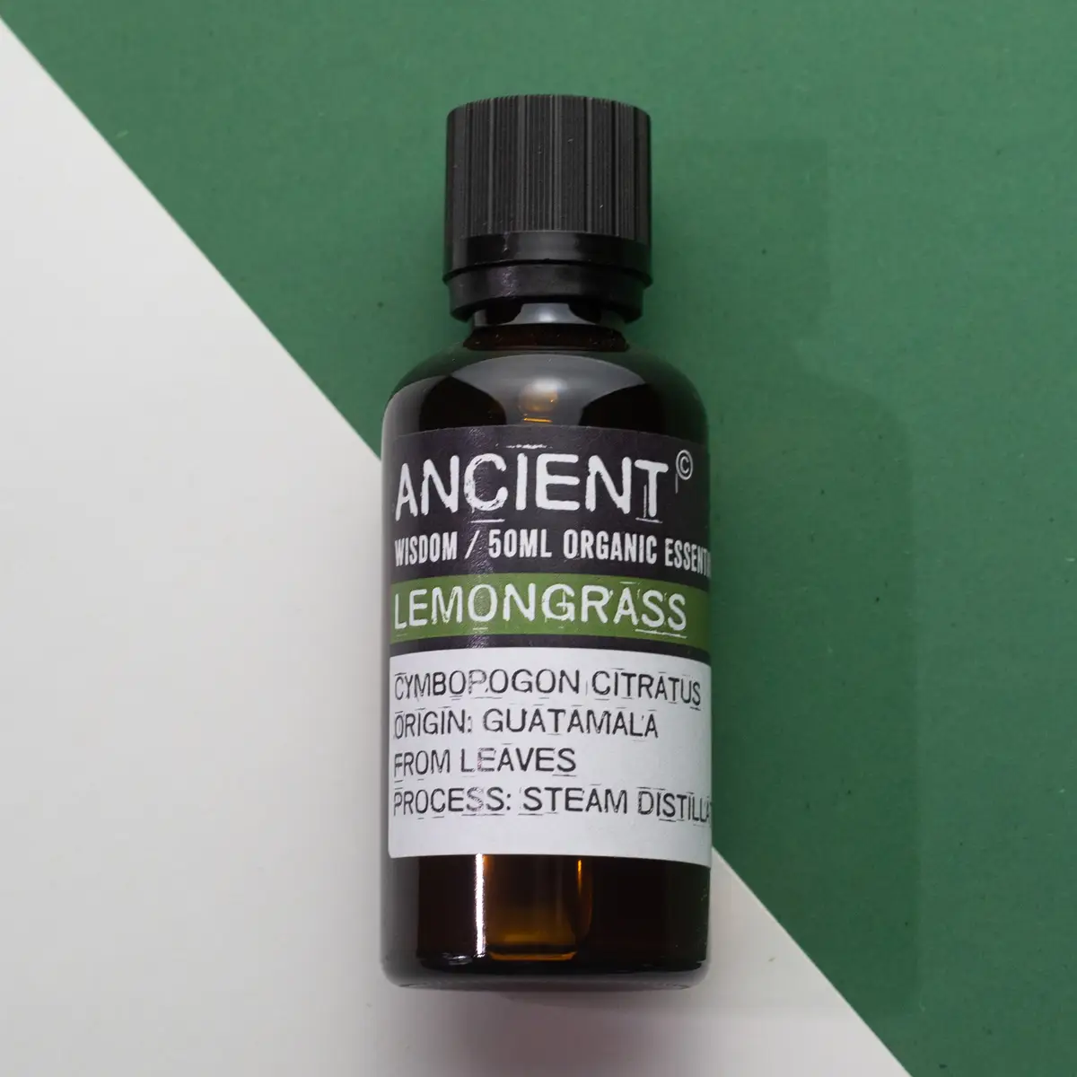 Ekologisk citrongräs eterisk olja 50 ml - produktbild 2