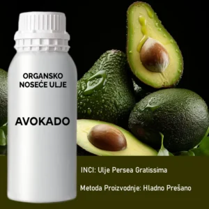 Ekologisk kallpressad avokadoolja 1 liter - produktbild 4