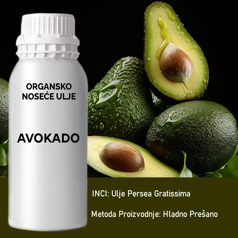 Ekologisk kallpressad avokadoolja 1 liter - produktbild 4