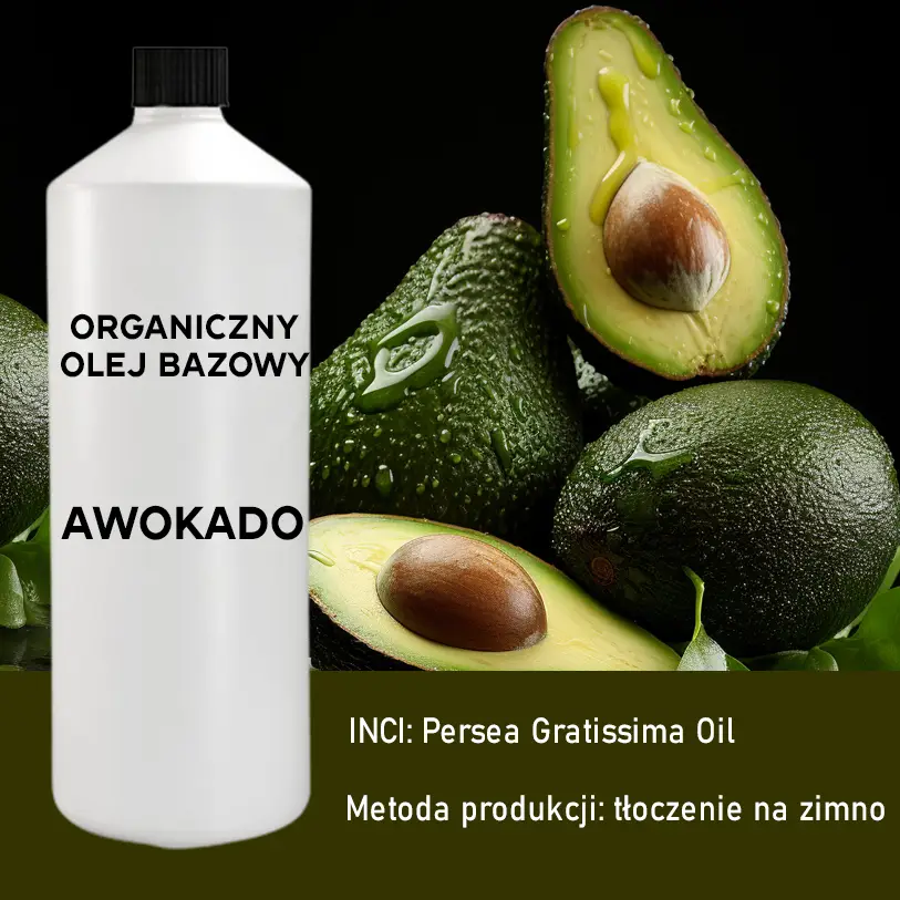 Ekologisk kallpressad avokadoolja 1 liter - produktbild 5