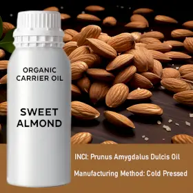 Ekologisk kallpressad sötmandelolja 1 liter - produktbild 2