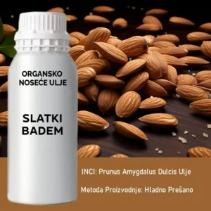 Ekologisk kallpressad sötmandelolja 1 liter - produktbild 5