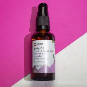 Ekologisk kroppsolja 50 ml med lavendel - produktbild 3