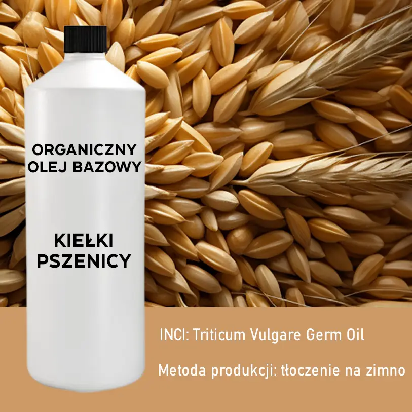 Ekologisk vetegroddsolja 1 liter - produktbild 5
