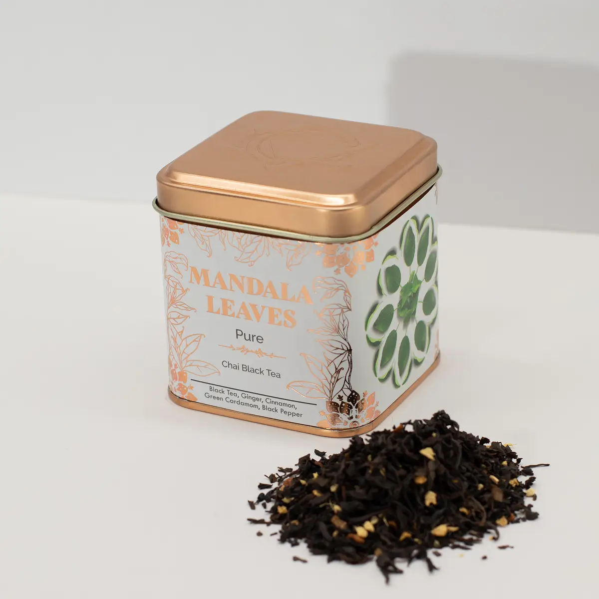 Ekologiskt chai svart te i burk 50 g - produktbild 5