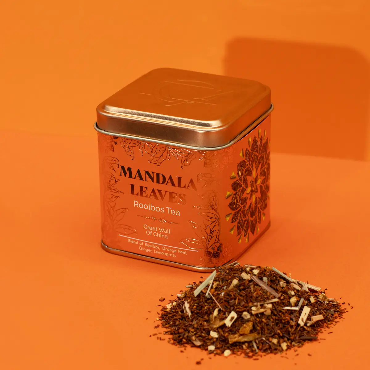 Ekologiskt Rooibos-te Mandala Leaves 50 g - produktbild 5