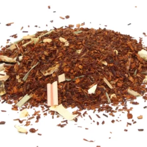 Ekologiskt rooibos-te med bitar av apelsin och citrongräs
