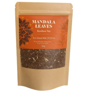 Ekologiskt rooibos-te med apelsin, ingefära och citrongräs 50 g - produktbild 4