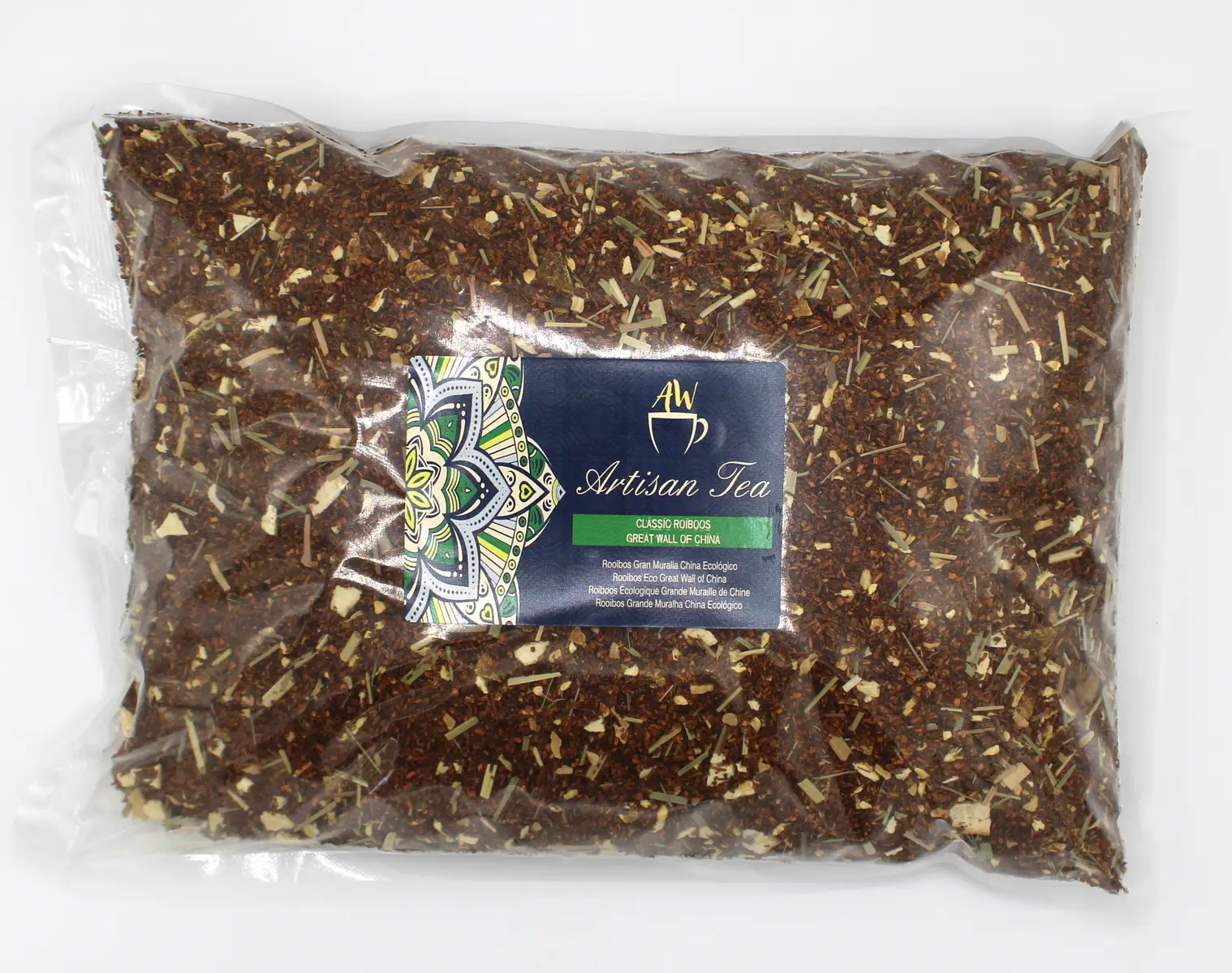 Ekologiskt rooibos-te med apelsin, ingefära och citrongräs - produktbild 2