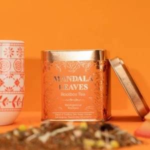 Ekologiskt rooibos-te med örter i burk 50 g - produktbild 2