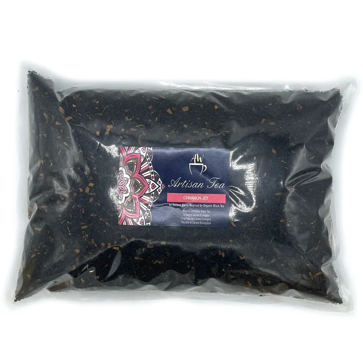 Ekologiskt svart te med kanel 1 kg - produktbild 2