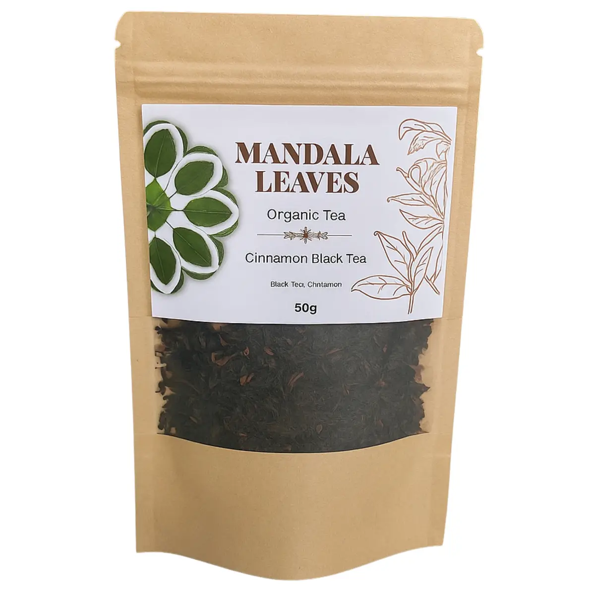 Ekologiskt svart te med kanel 50 g - produktbild 4