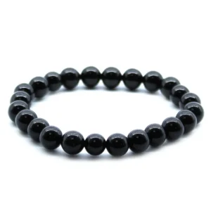 Energiarmband med svart agat - produktbild 3