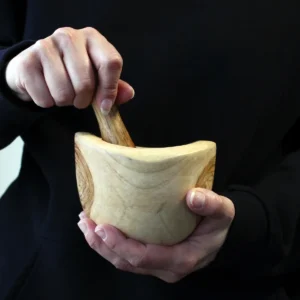 Ergo Teak Mortel med Stöt - produktbild 3