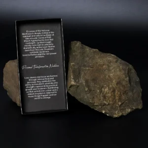 Essence of the Volcano halsband i lavasten med tigeröga - produktbild 7