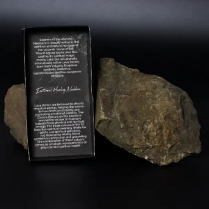 Essence of the Volcano halsband med lavasten och chakrabeads för känslomässig balans - produktbild 7