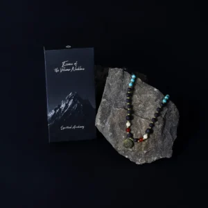Essence of the Volcano halsband med lavasten och Om-berlock - produktbild 5