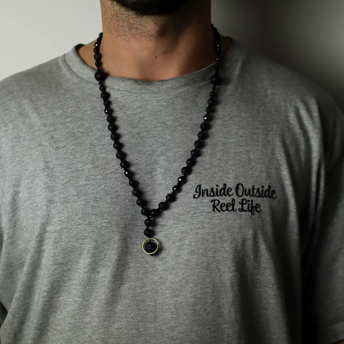 Essence of the Volcano halsband med lavastenar - produktbild 2